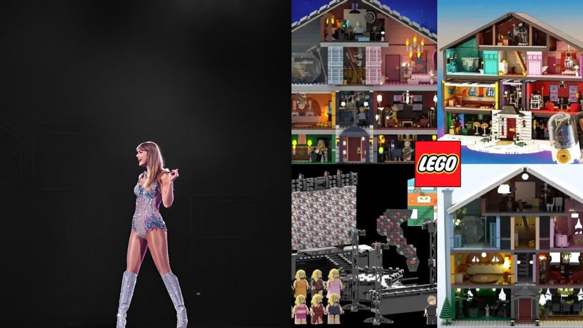 Existen rumores de que Lego podría sacar un set inspirado en Taylor Swift. Fotos: IG Taylor Swift / Lego