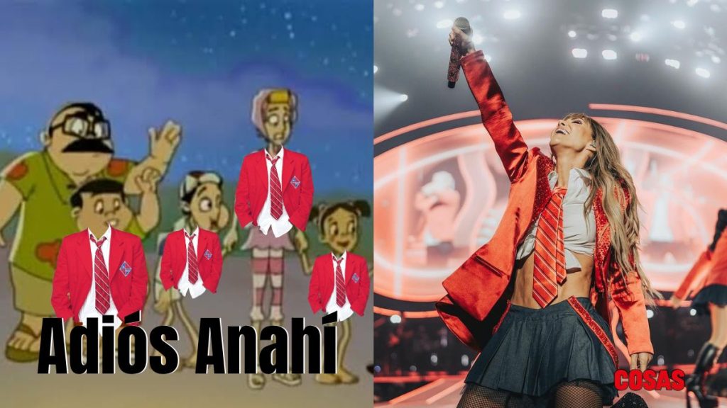 Anahí esta próxima a retirarse de los escenarios, tras concluir la gira.