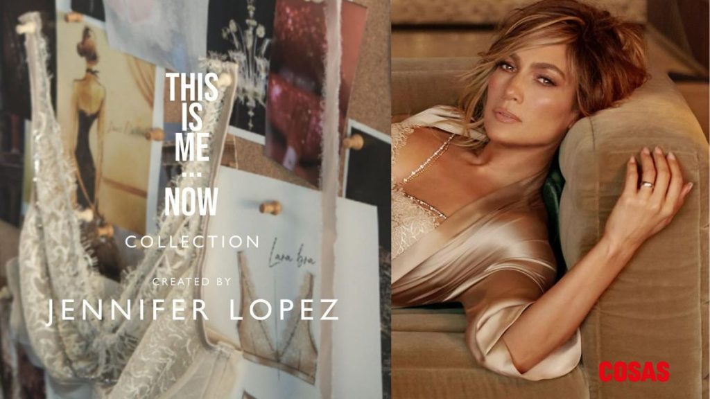 Jennifer López presume su nueva colección de lencería