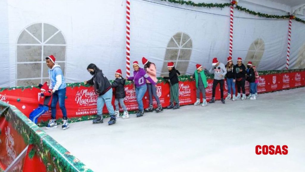 Pistas de hielo en la CDMX. | Foto: CDMX Secreta