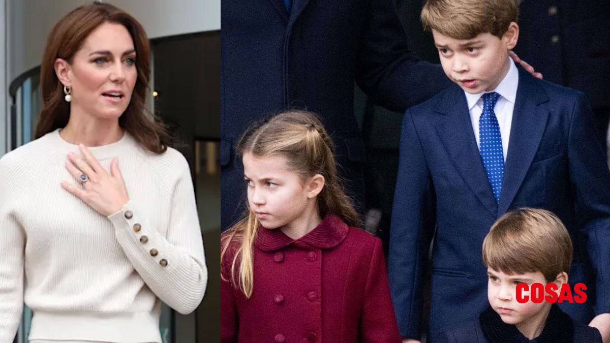 Emotivo mensaje de los príncipes George, Louis y la princesa Charlotte hacia su madre Kate Middleton