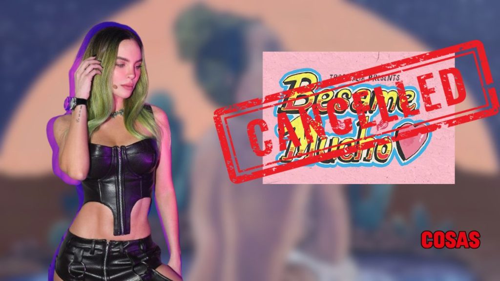 Belinda es críticada por la cancelación de su participación en el festival Bésame Mucho