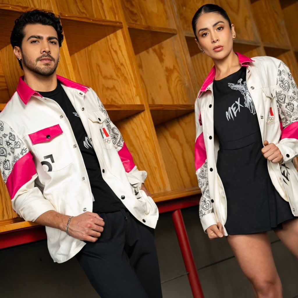 El diseño del uniforme de la delegación mexicana está inspirado en el Ángel de la Independencia, específicamente en la representación de Nike, la diosa griega de la victoria.