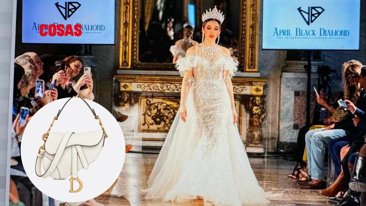 Emma Coronel impacta en la Semana de la Moda de Milán luciendo un bolso Dior de 77 mil pesos, tras retomar su carrera como influencer.