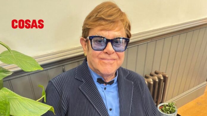 Elton John habla sobre su pérdida de visión y el impacto emocional de no ver a sus hijos jugar.